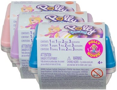 Polly Pocket Ostereier-Schatullen Sortiment
