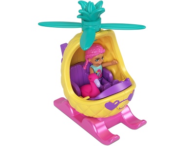 Polly Pocket Pollyville Die-Cast Micro Car Pineapple