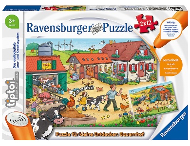 Puzzle Bauernhof 2x12