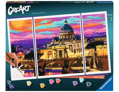 Sunset in Rome
