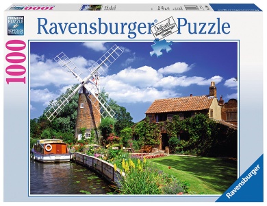Ravensburger Puzzle Malerische Windmhle (1000Teile)