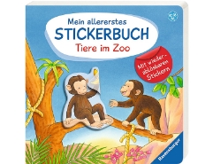 Mein allererstes Stickerbuch: Tiere Zoo