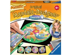 Metallic Mandala-Designer Unicorn