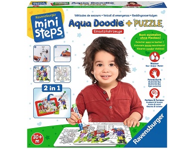 Aqua Doodle Puzzle Einsatzfahrzeuge