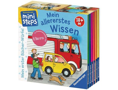 Bücher-Würfel, Bücher-Set: Wissen