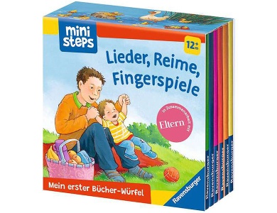 Bücher-Würfel: Lieder, Reime, Fingerspiele