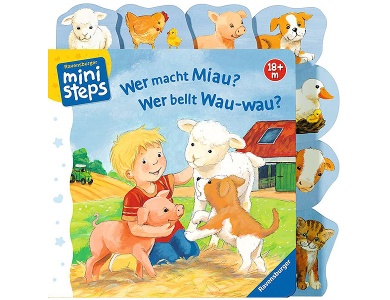 Wer macht miau Wer bellt Wau-wau