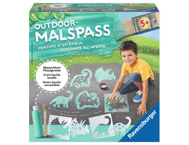 Outdoor-Malspass Dinosaurier