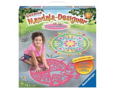 Outdoor Mandala-Designer Flowers & Butterflies