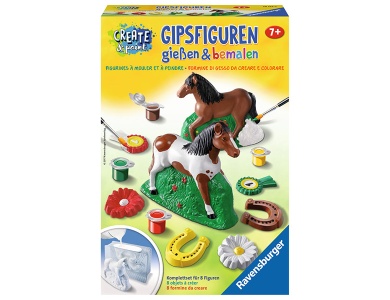 Gipsfiguren Pferde