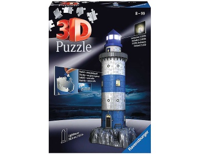 Leuchtturm bei Nacht 216Teile