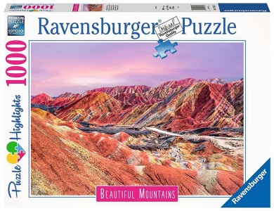 Regenbogenberge, China 1000Teile