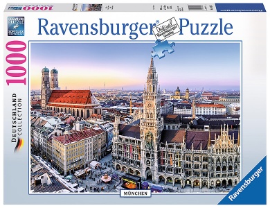Blick auf München 1000Teile