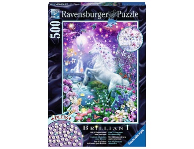 Einhorn im Glitzerwald 500Teile