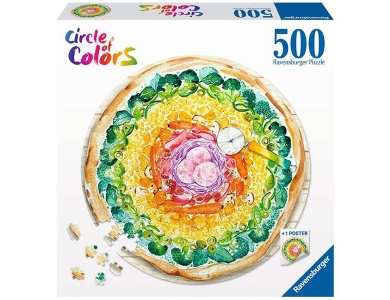 Circle of Colors Pizza 500Teile