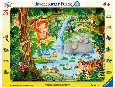 Dschungelbewohner 24Teile