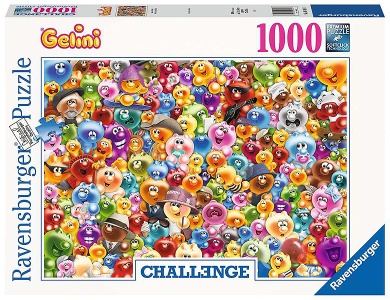 Challenge Ganz viel Gelini 1000Teile