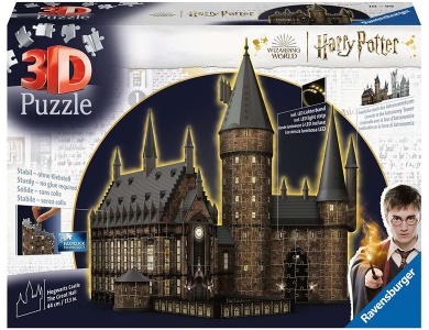 Ravensburger Hogwarts Schloss - Die Grosse Halle - Night Edition (540Teile)
