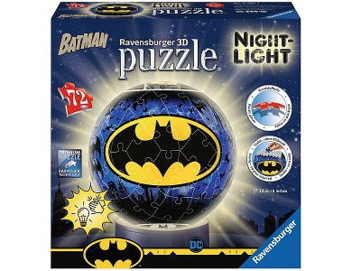Ravensburger Puzzleball Nachtlicht Batman (72Teile)