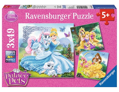 Palast Tiere - Belle, Cinderella und Rapunzel 3x49