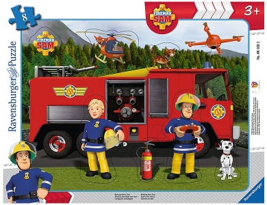 Rettung durch Feuerwehrmann Sam