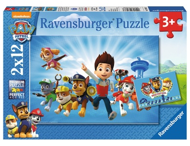 Ravensburger Puzzle Ryder und die Paw Patrol (2x12)