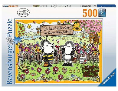 Sheepworld Bienenliebe 500Teile