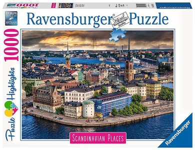 Ravensburger Puzzle Scandinavian Places Stockholm, Schweden (1000Teile)