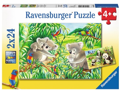 Süsse Koalas und Pandas 2x24