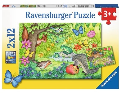 Tiere in unserem Garten 2x12