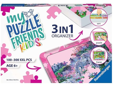 Ravensburger 3in1 Puzzle-Organizer Pink (100-300XXL)