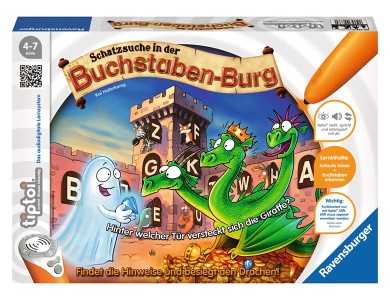 Schatzsuche in der Buchstabenburg