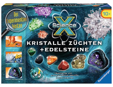 Kristalle züchten + Edelsteine