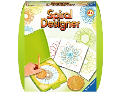 Spiral-Designer für unterwegs Grün