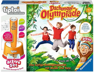 Ravensburger tiptoi active Set Dschungel-Olympiade