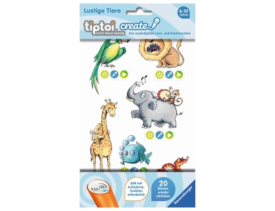 Sticker Lustige Tiere