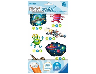 Sticker Weltall
