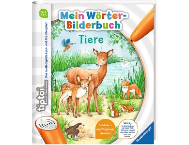 Wörter-Bilderbuch Tiere
