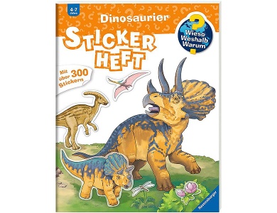 Stickerheft Dinosaurier