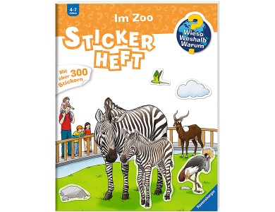 Stickerheft Im Zoo
