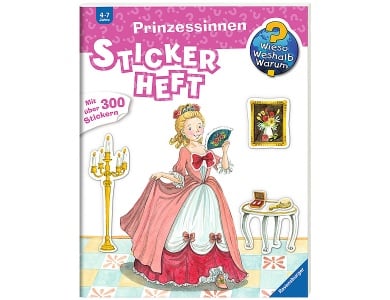 Stickerheft Prinzessinnen