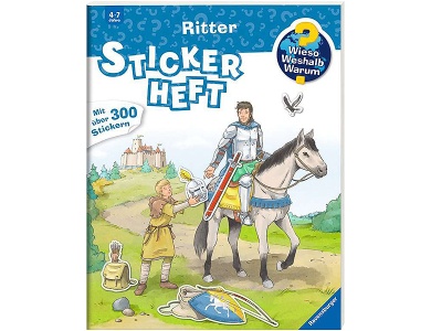 Stickerheft Ritter