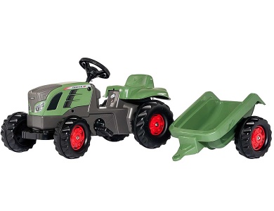 Fendt 516 Vario mit Anhänger