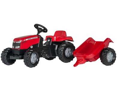Massey Ferguson mit Anhänger