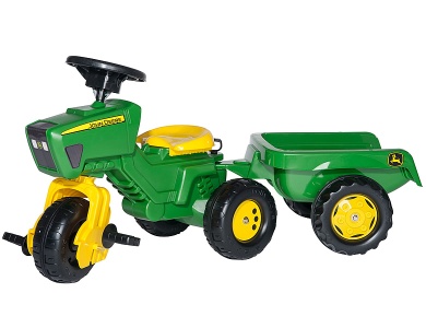 RollyToys rollyKid minitrac John Deere + Anhnger