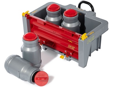 RollyToys rollyBox mit 4 Milchkannen
