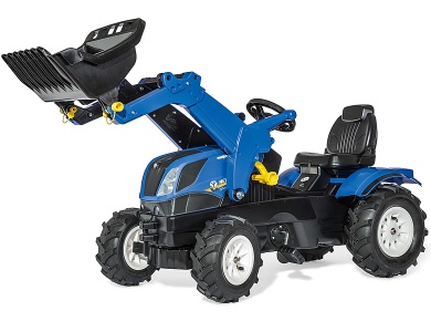 New Holland mit Lader & Luftbereifung
