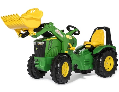 Premium John Deere 8400R mit Frontlader