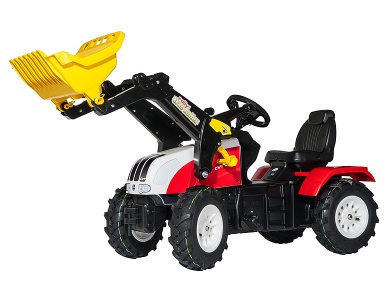 Steyr CVT 6625 mit Lader mit Luftbereifung