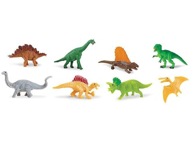 Dinosaurier 8Teile